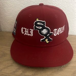 Lord Fubu EWDIL Everything We Do Is Limited White Sox hat 7 1/4